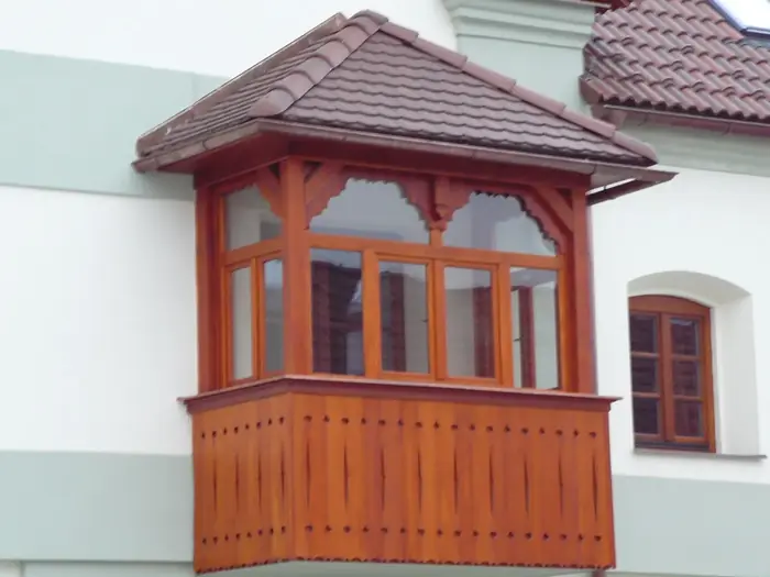 Zdobený arkýř