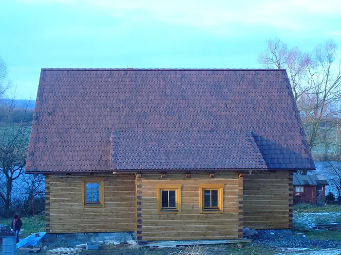 Dokončená roubenka