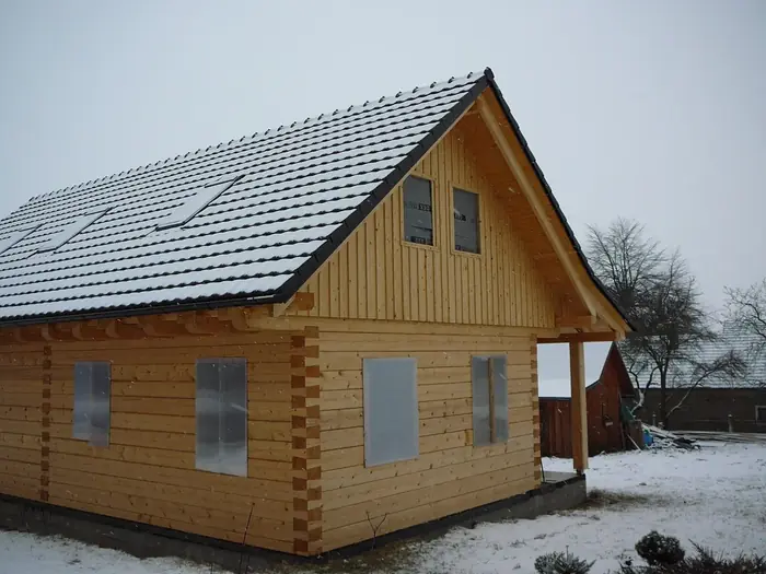 Dokončená roubenka